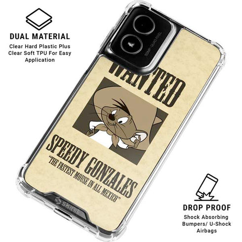 Looney Tunes Speedy Gonzales- Andale! Andale! Moto G Power 5G (2024) Clear Case