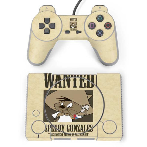 Looney Tunes Speedy Gonzales- Andale! Andale! PlayStation Classic Bundle Skin