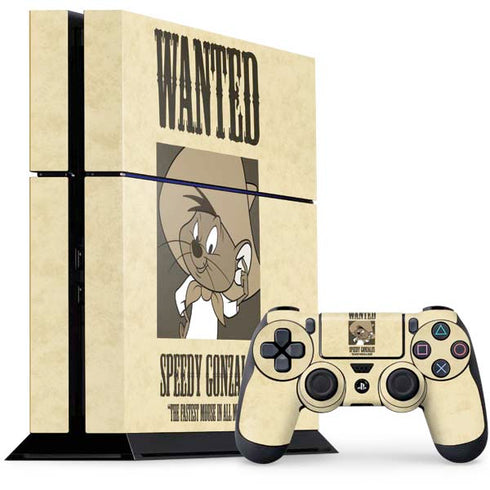 Looney Tunes Speedy Gonzales- Andale! Andale! PS4 Console and Controller Bundle Skin