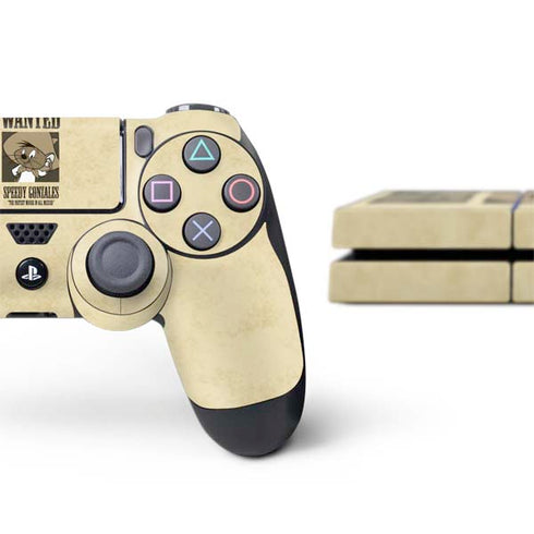 Looney Tunes Speedy Gonzales- Andale! Andale! PS4 Console and Controller Bundle Skin