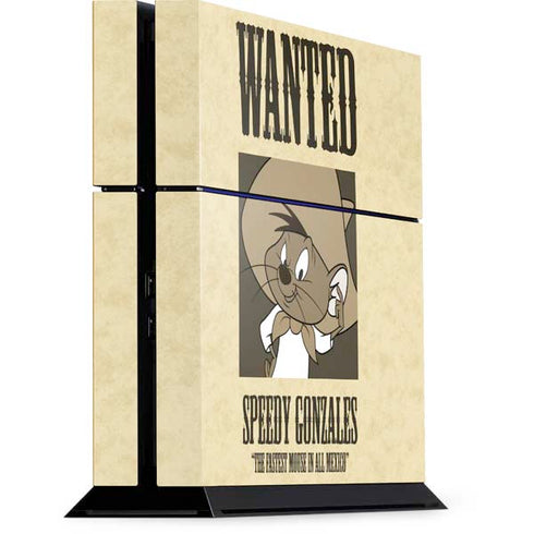 Looney Tunes Speedy Gonzales- Andale! Andale! PS4 Console Skin