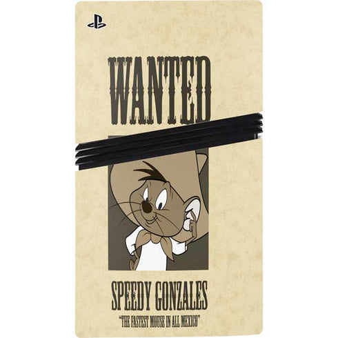 Looney Tunes Speedy Gonzales- Andale! Andale! PS5 Pro Disk Bundle Skin