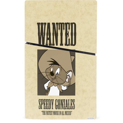 Looney Tunes Speedy Gonzales- Andale! Andale! PS5 Slim Digital Edition Console Skin