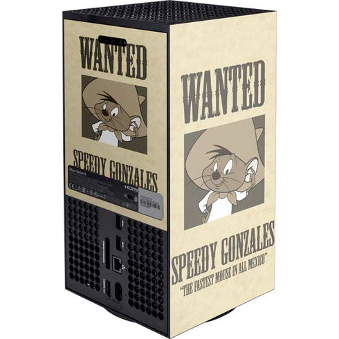 Looney Tunes Speedy Gonzales- Andale! Andale! XBox Series X Digital Edition Console Skin