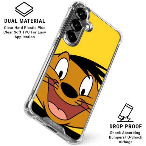 Looney Tunes Speedy Gonzales Galaxy S26 Plus Clear Case
