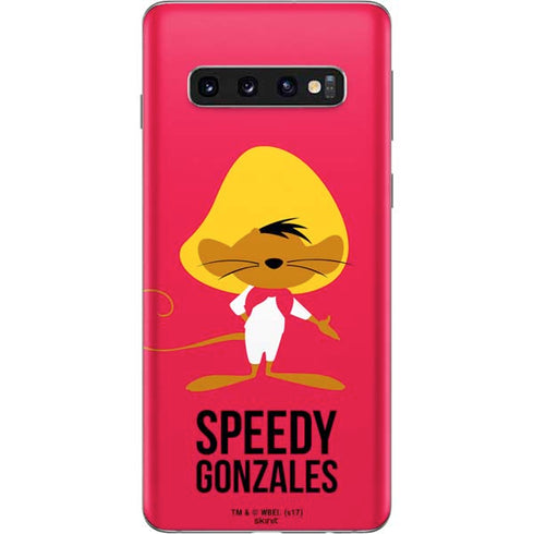Looney Tunes Speedy Gonzales Identity Galaxy S10 Skin