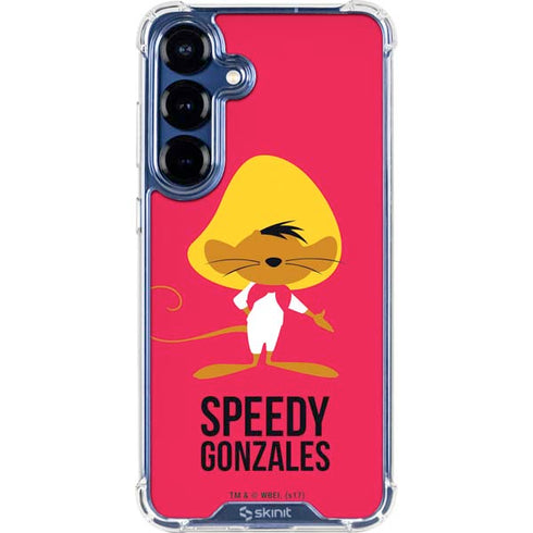 Looney Tunes Speedy Gonzales Identity Galaxy S25 Plus Clear Case