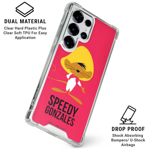 Looney Tunes Speedy Gonzales Identity Galaxy S25 Ultra Clear Case