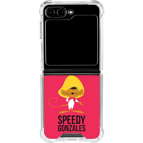 Looney Tunes Speedy Gonzales Identity Galaxy Z Flip6 Clear Case