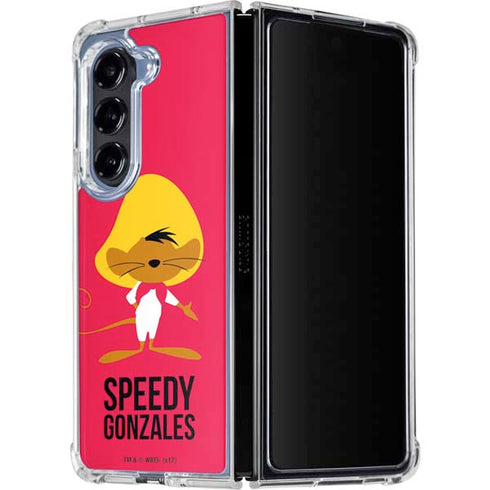 Looney Tunes Speedy Gonzales Identity Galaxy Z Fold5 5G Clear Case