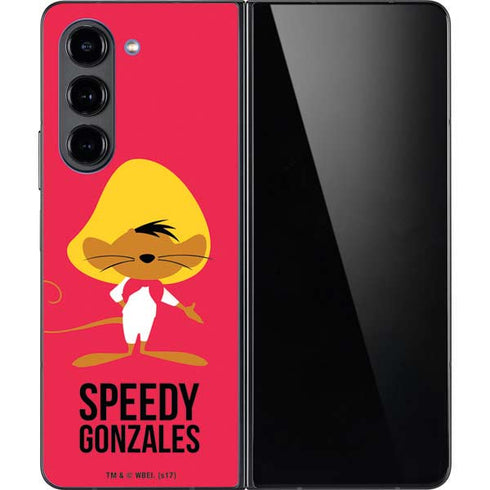 Looney Tunes Speedy Gonzales Identity Galaxy Z Fold5 5G Skin