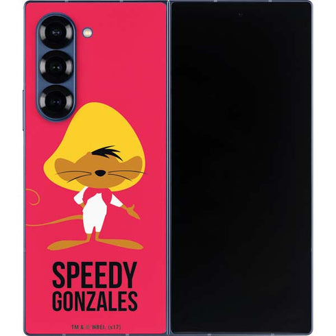 Looney Tunes Speedy Gonzales Identity Galaxy Z Fold6 Skin