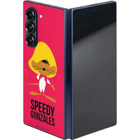Looney Tunes Speedy Gonzales Identity Galaxy Z Fold6 Skin