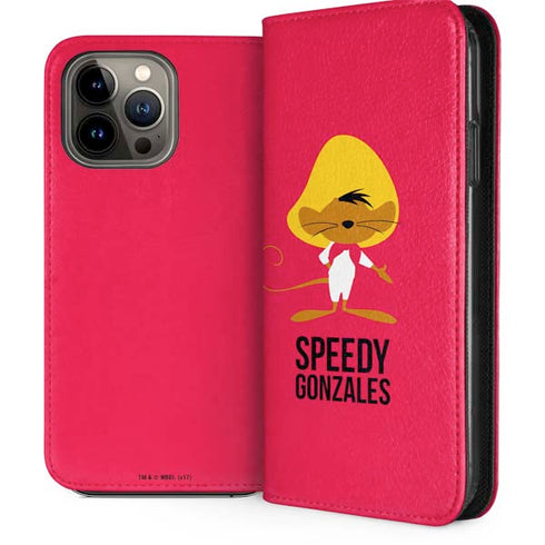 Looney Tunes Speedy Gonzales Identity iPhone 14 Pro Max Folio Case