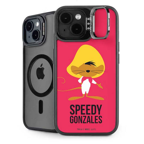 Looney Tunes Speedy Gonzales Identity iPhone 15 Plus Kickstand Case
