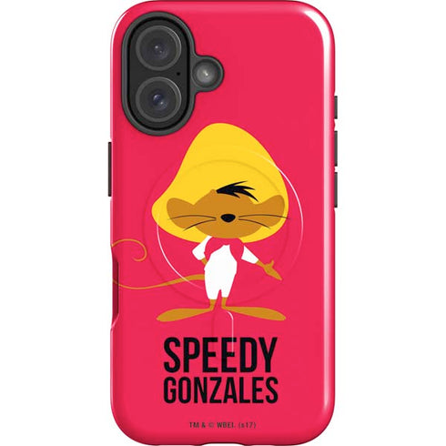 Looney Tunes Speedy Gonzales Identity iPhone 16 Magsafe Impact Case