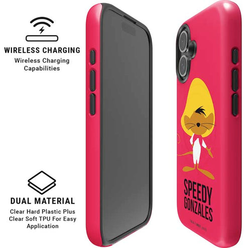 Looney Tunes Speedy Gonzales Identity iPhone 16 Magsafe Impact Case