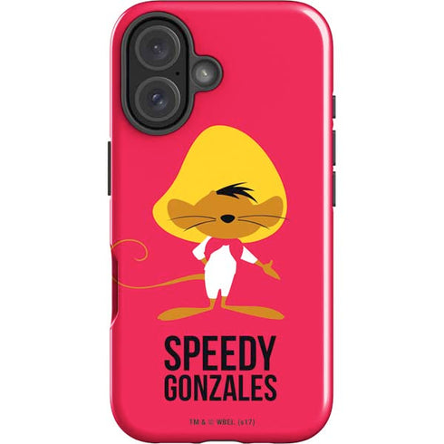 Looney Tunes Speedy Gonzales Identity iPhone 16 Plus Impact Case