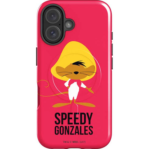 Looney Tunes Speedy Gonzales Identity iPhone 16 Plus Magsafe Impact Case