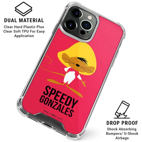 Looney Tunes Speedy Gonzales Identity iPhone 16 Pro Max Clear Case