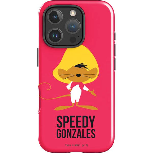 Looney Tunes Speedy Gonzales Identity iPhone 16 Pro Max Impact Case
