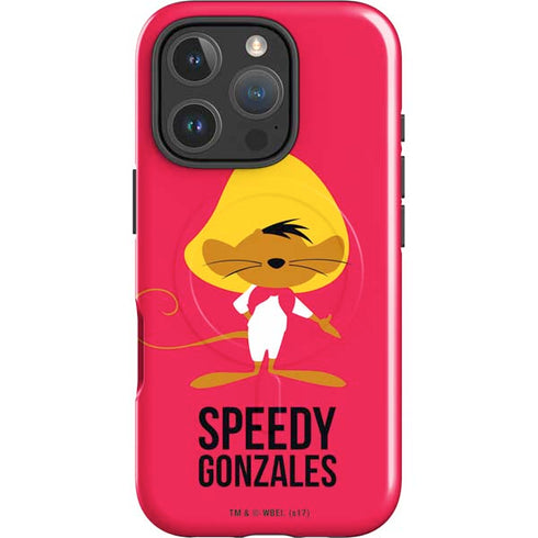 Looney Tunes Speedy Gonzales Identity iPhone 16 Pro Max Magsafe Impact Case