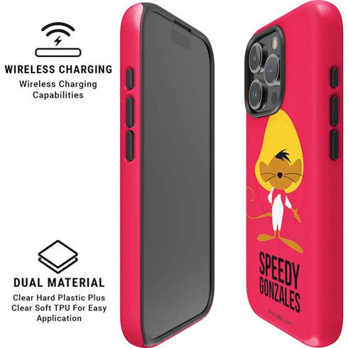 Looney Tunes Speedy Gonzales Identity iPhone 16 Pro Max Magsafe Impact Case