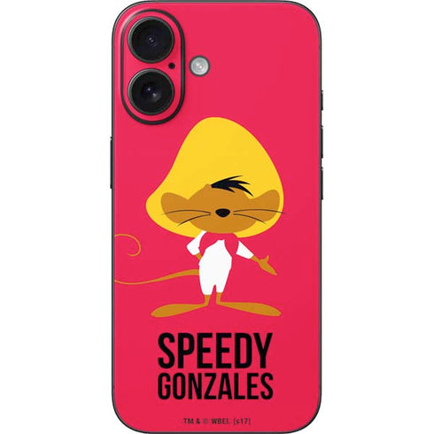 Looney Tunes Speedy Gonzales Identity iPhone 16 Skin