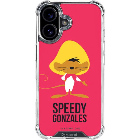 Looney Tunes Speedy Gonzales Identity iPhone 17 Clear Case