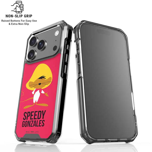 Looney Tunes Speedy Gonzales Identity iPhone 18 Pro Clear Case