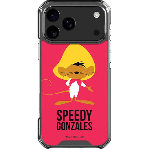 Looney Tunes Speedy Gonzales Identity iPhone 18 Pro Max Clear Case