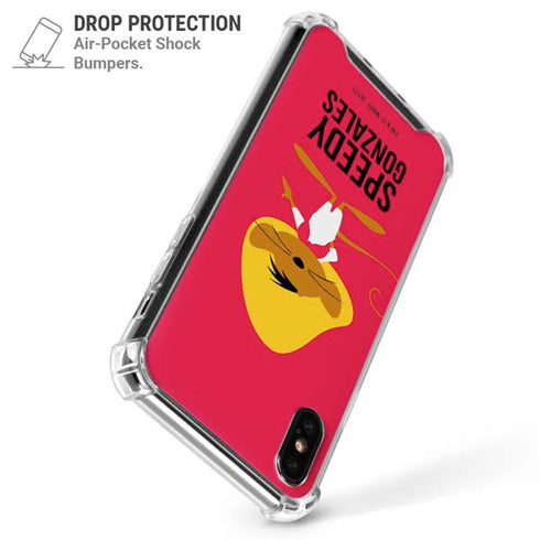 Looney Tunes Speedy Gonzales Identity iPhone X/XS Clear Case