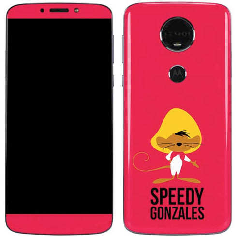 Looney Tunes Speedy Gonzales Identity Moto E5 Plus Skin