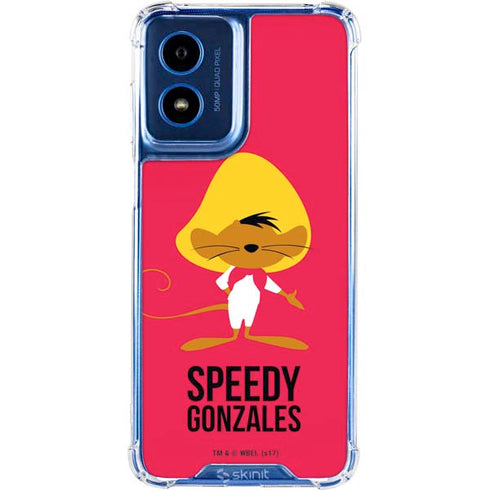 Looney Tunes Speedy Gonzales Identity Moto G 5G (2024) Clear Case
