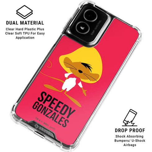 Looney Tunes Speedy Gonzales Identity Moto G Power 5G (2024) Clear Case