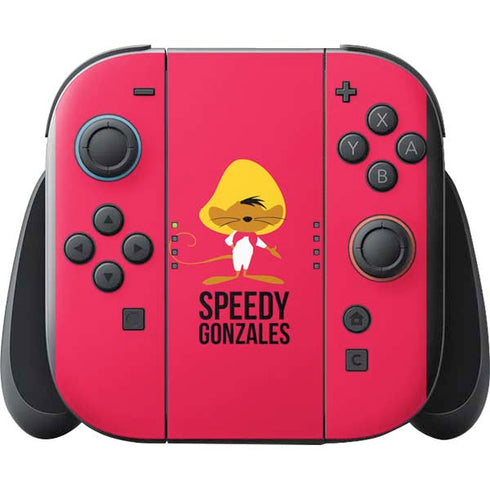 Looney Tunes Speedy Gonzales Identity Nintendo Switch 2 (2025) with Joy-Con Skin