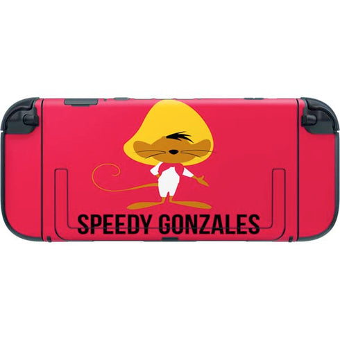 Looney Tunes Speedy Gonzales Identity Nintendo Switch 2 (2025) with Joy-Con Skin