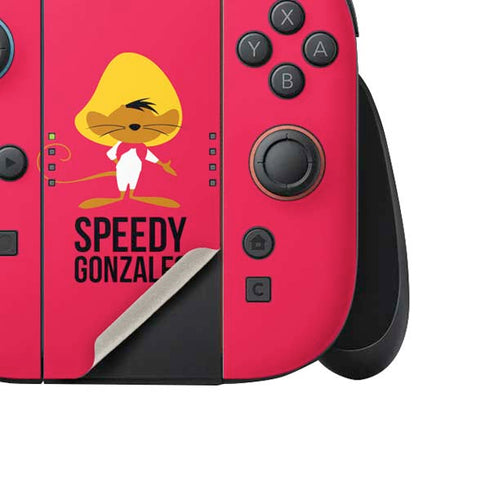 Looney Tunes Speedy Gonzales Identity Nintendo Switch 2 (2025) Joy-Con Controller Skin
