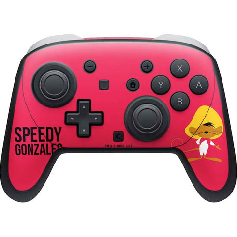 Looney Tunes Speedy Gonzales Identity Nintendo Switch 2 (2025) Pro Controller Skin