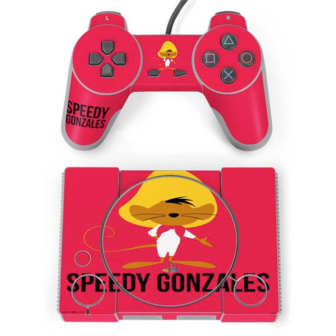 Looney Tunes Speedy Gonzales Identity PlayStation Classic Bundle Skin