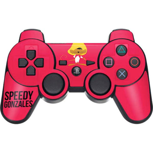 Looney Tunes Speedy Gonzales Identity PS3 Dual Shock wireless controller Skin