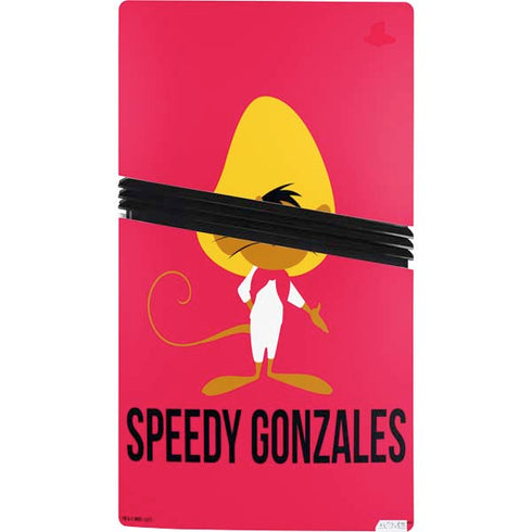 Looney Tunes Speedy Gonzales Identity PS5 Pro Console Skin