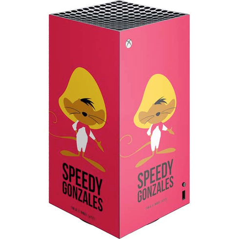 Looney Tunes Speedy Gonzales Identity XBox Series X Digital Edition Console Skin