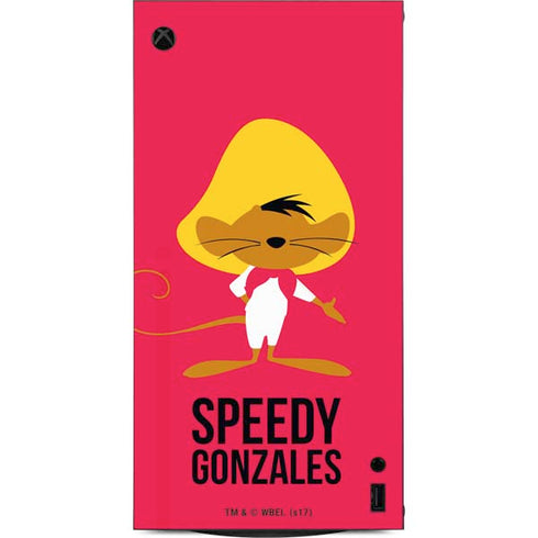 Looney Tunes Speedy Gonzales Identity XBox Series X Digital Edition Console Skin
