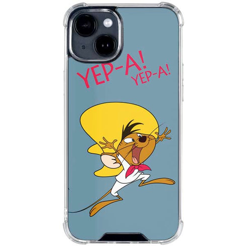 Looney Tunes Speedy Gonzales -Yepa! Yepa! iPhone 15 Clear Case