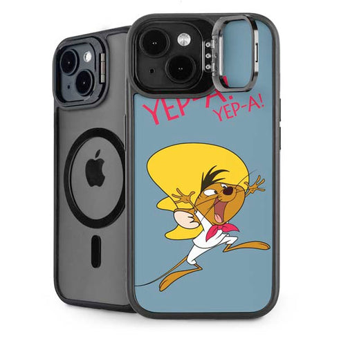 Looney Tunes Speedy Gonzales -Yepa! Yepa! iPhone 15 Plus Kickstand Case