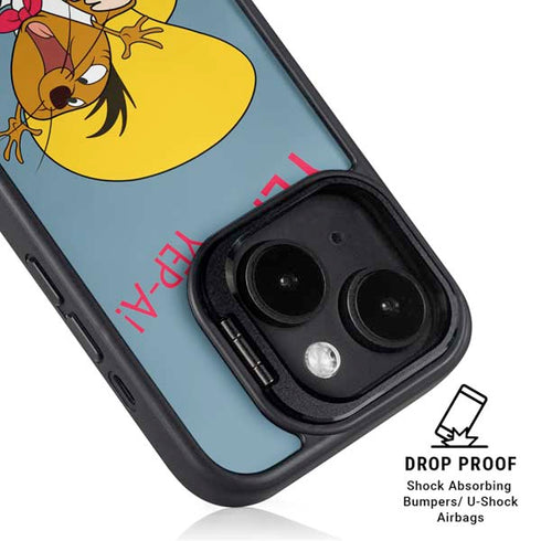 Looney Tunes Speedy Gonzales -Yepa! Yepa! iPhone 15 Plus Kickstand Case