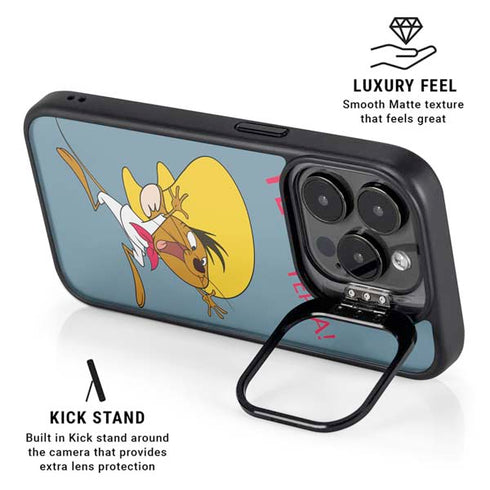 Looney Tunes Speedy Gonzales -Yepa! Yepa! iPhone 15 Pro Kickstand Case