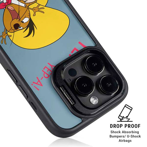 Looney Tunes Speedy Gonzales -Yepa! Yepa! iPhone 15 Pro Kickstand Case