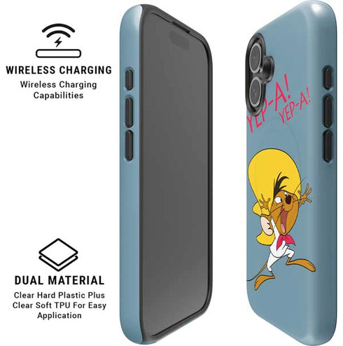 Looney Tunes Speedy Gonzales -Yepa! Yepa! iPhone 16 Magsafe Impact Case